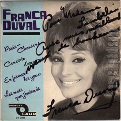 [Pochette de Paris-chansons (Franca DUVAL)]