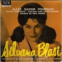 [Pochette de Allez savoir pourquoi (Silvana BLASI)]