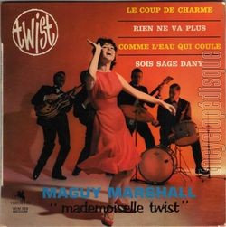 [Pochette de Le coup de charme (Maguy MARSHALL "Mademoiselle twist")]