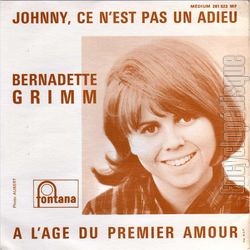 [Pochette de Johnny, ce n’est pas un adieu (Bernadette GRIMM)]