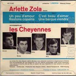 [Pochette de Un peu d’amour (Arlette ZOLA) - verso]