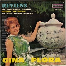 [Pochette de Reviens (Gina FLORA)]