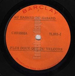 [Pochette de Au hasard du hasard (CHRISSIA)]