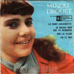 [Pochette de La Saint-cacahuette (Minou DROUET)]