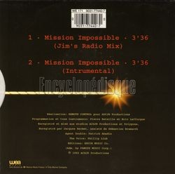 [Pochette de Mission impossible (REMOTE CONTROL) - verso]