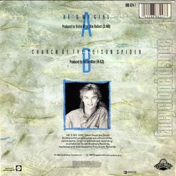 [Pochette de He’s my girl (David HALLYDAY) - verso]