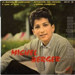 [Pochette de  quoi je rve (Michel BERGER)]