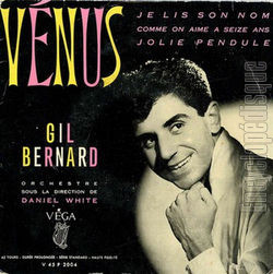 [Pochette de Vnus (Gil BERNARD)]