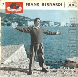 [Pochette de Je te tendrai les bras (Frank BERNARDI)]