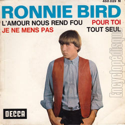 [Pochette de L’amour nous rend fou (Ronnie BIRD)]