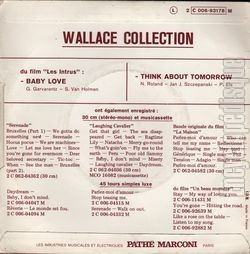 [Pochette de Baby love (WALLACE COLLECTION) - verso]