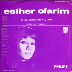 [Pochette de Je suis encore loin (Esther OFARIM)]