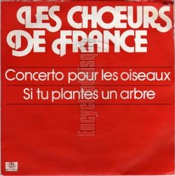 [Pochette de Concerto pour les oiseaux (Les CHOEURS DE FRANCE)]