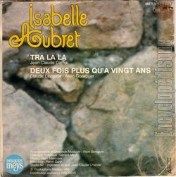 [Pochette de Tra la la (Isabelle AUBRET) - verso]