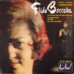 [Pochette de On n’a pas tous les jours vingt ans (Frida BOCCARA)]