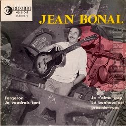 [Pochette de Forgeron (Jean BONAL)]