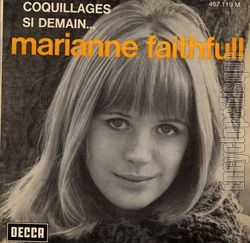 [Pochette de Marianne FAITHFULL -  Coquillages  (Les FRANCOPHILES)]