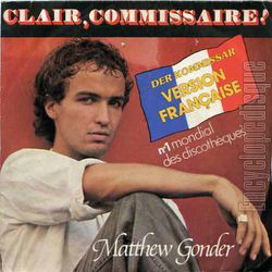 [Pochette de Matthew GONDER -  Clair, commissaire !  (Matthew GONDER)]