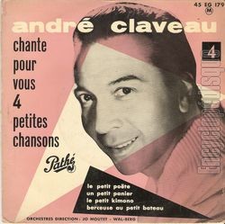 [Pochette de Chante pour vous 4 petites chansons (Andr CLAVEAU)]