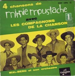 [Pochette de 4 chansons de Minnie Moustache vol.1 (Les COMPAGNONS DE LA CHANSON)]