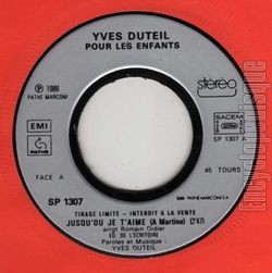 [Pochette de Yves Duteil pour les enfants (Yves DUTEIL)]