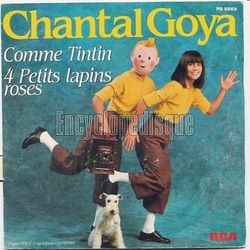 [Pochette de Comme Tintin (Chantal GOYA)]