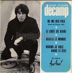 [Pochette de Ne me dis pas (Jean-Claude DECAMP)]