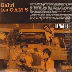 [Pochette de Il a le truc (Les GAM’S) - verso]