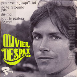 [Pochette de Pour venir jusqu’ toi (Olivier DESPAX)]