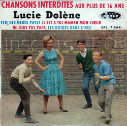 [Pochette de Chansons interdites aux plus de 16 ans (Lucie DOLNE)]