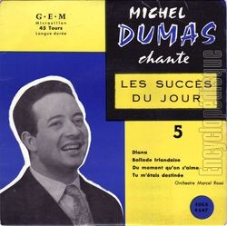 [Pochette de Chante les succs du jour - N5 (Michel DUMAS)]