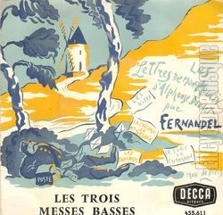 [Pochette de Lettres de mon moulin - Les trois messes basses (FERNANDEL)]