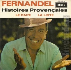 [Pochette de Histoires provenales (FERNANDEL)]