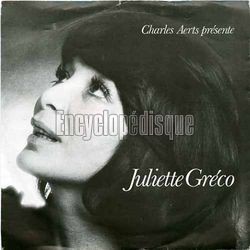 [Pochette de Charles Aerts prsente Juliette Grco (Juliette GRCO)]