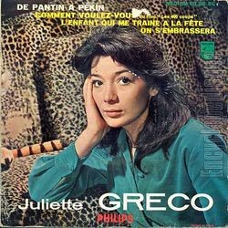 [Pochette de De Pantin  Pkin (Juliette GRCO)]