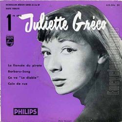 [Pochette de La fiance du pirate (Juliette GRCO)]