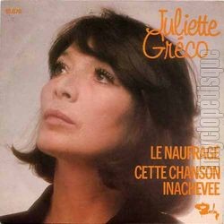 [Pochette de Le naufrag (Juliette GRCO)]