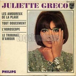 [Pochette de les amoureux de la plage (Juliette GRCO)]