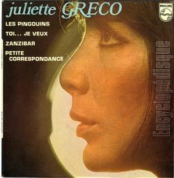 [Pochette de Les pingouins (Juliette GRCO)]