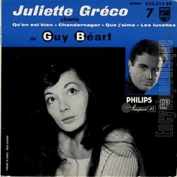 [Pochette de Chante… Guy Bart (Juliette GRCO)]