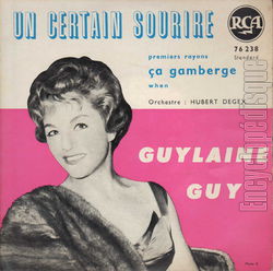 [Pochette de Un certain sourire (Guylaine GUY)]