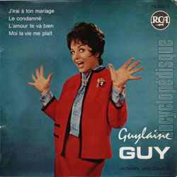 [Pochette de J’irai  ton mariage (Guylaine GUY)]