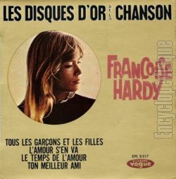 [Pochette de Les disques d’or de la chanson (Franoise HARDY)]