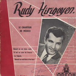 [Pochette de Le chanteur de Mexico "Quand on est deux amis" (Rudy HIRIGOYEN)]