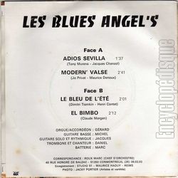 [Pochette de Adios Sevilla (Les BLUES ANGELS) - verso]