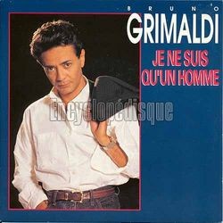 [Pochette de Je ne suis qu’un homme (Bruno GRIMALDI)]