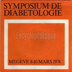 [Pochette de Symposium de diabtologie (DOCUMENT)]