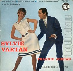 [Pochette de C’est une drle de faon (Frankie JORDAN et Sylvie VARTAN)]