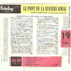 [Pochette de Le pont de la rivire Kwa (Eddie BARCLAY) - verso]