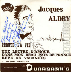 [Pochette de coute la vie (Jacques ALDRY)]